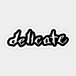 delicate Sticker